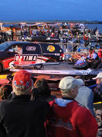 Morning Launch of boats fro Bassmater in Shreveport